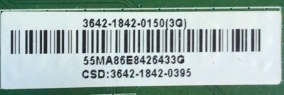 KIT DE TARJETAS PARA TV VIZIO / MAIN 3642-1842-0150 / 0171-2271-5303 / 3642-1842-0395 / FUENTE 0500-0614-0421 / PSLF111301M / 0500-0614-0420 / PANEL T420HVN06.0 / MODELO E420I-B0 - Imagen 5